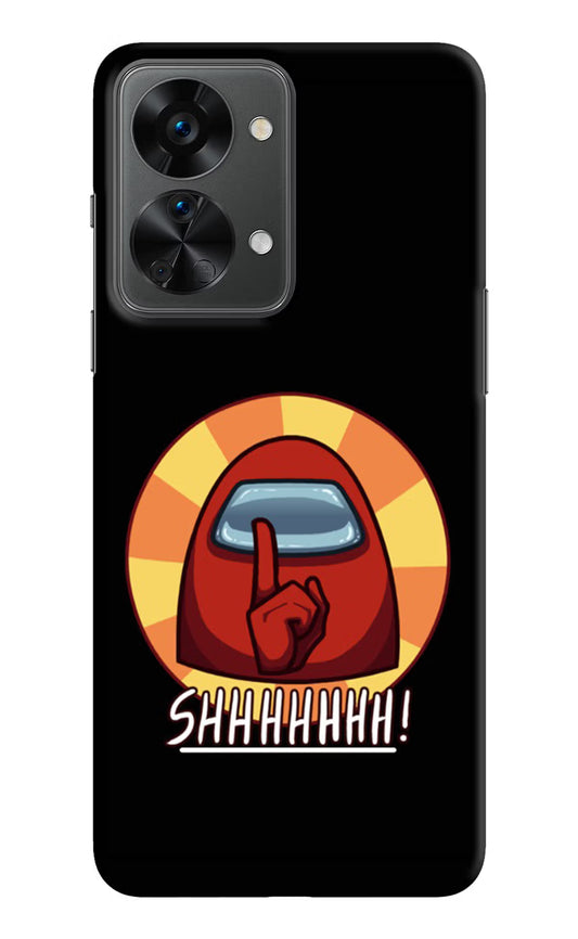 Among Us Shhh! OnePlus Nord 2T 5G Hard Case Back Cover by Casekaro