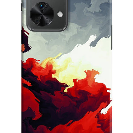 Fire Cloud OnePlus Nord 2T 5G Hard Case Back Cover by Casekaro
