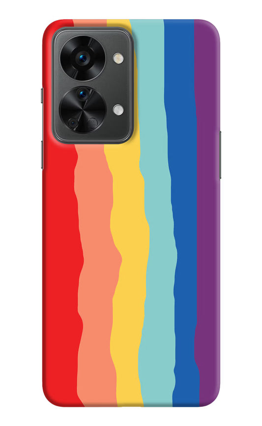 Rainbow OnePlus Nord 2T 5G Hard Case Back Cover by Casekaro