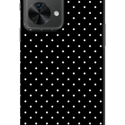 White Dots OnePlus Nord 2T 5G Hard Case Back Cover by Casekaro