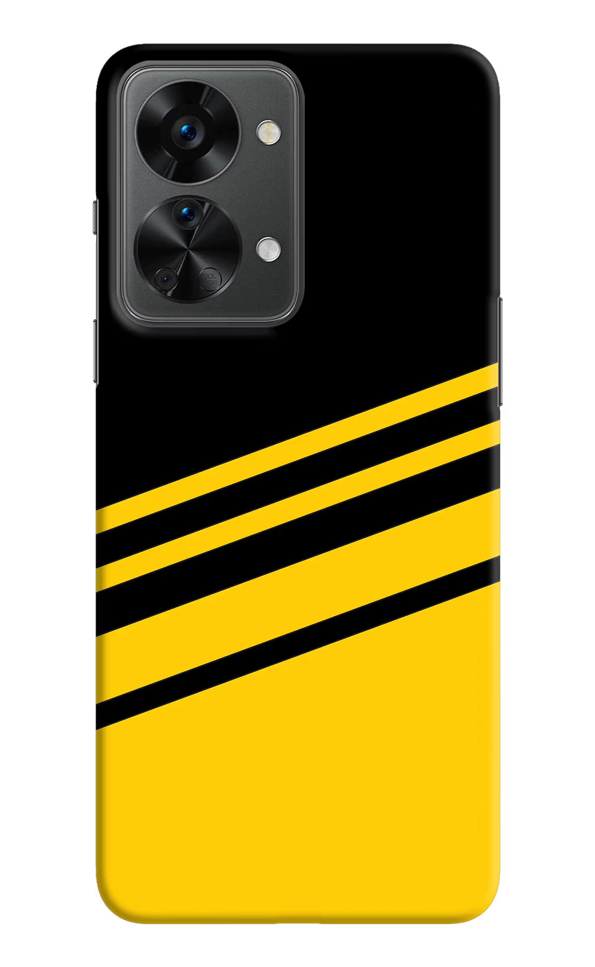 Yellow Shades OnePlus Nord 2T 5G Hard Case Back Cover by Casekaro