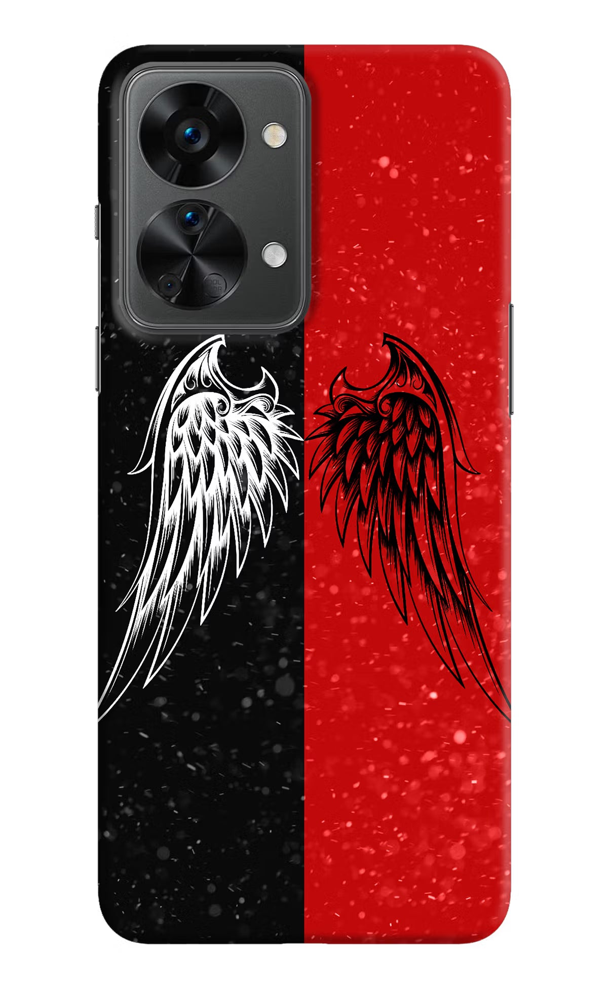 Wings OnePlus Nord 2T 5G Hard Case Back Cover by Casekaro