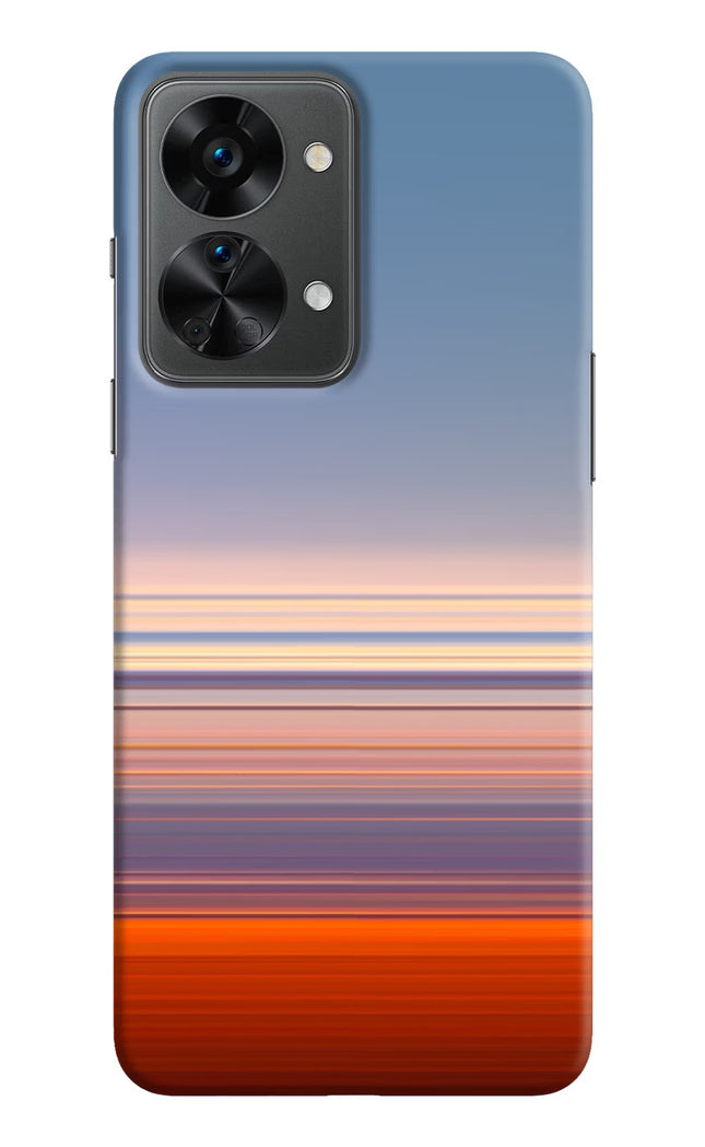 Morning Colors OnePlus Nord 2T 5G Hard Case Back Cover by Casekaro