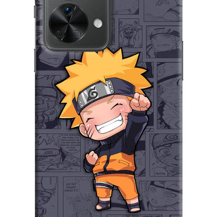 Chota Naruto OnePlus Nord 2T 5G Hard Case Back Cover by Casekaro