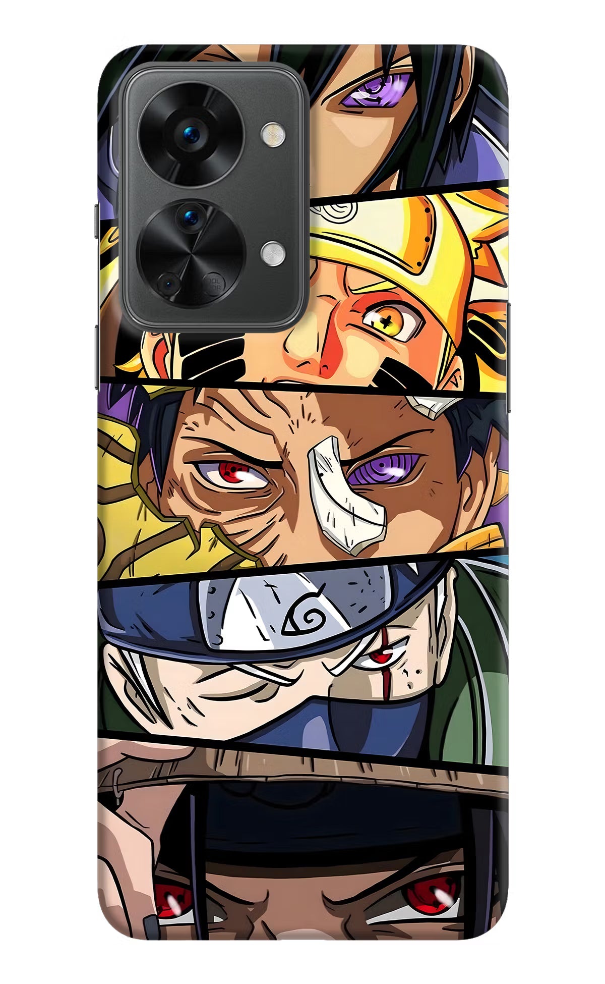 Naruto Character OnePlus Nord 2T 5G Hard Case Back Cover by Casekaro