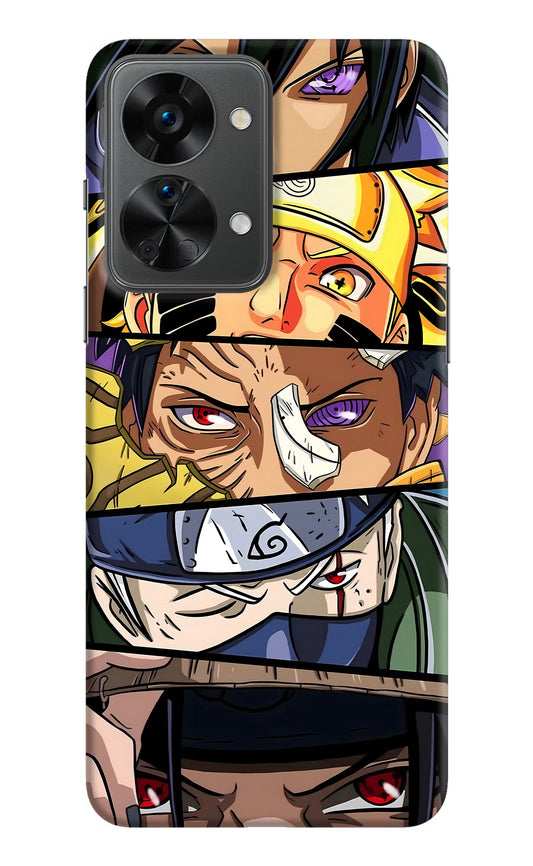 Naruto Character OnePlus Nord 2T 5G Hard Case Back Cover by Casekaro