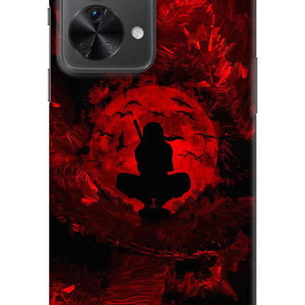 Itachi Uchiha OnePlus Nord 2T 5G Hard Case Back Cover by Casekaro