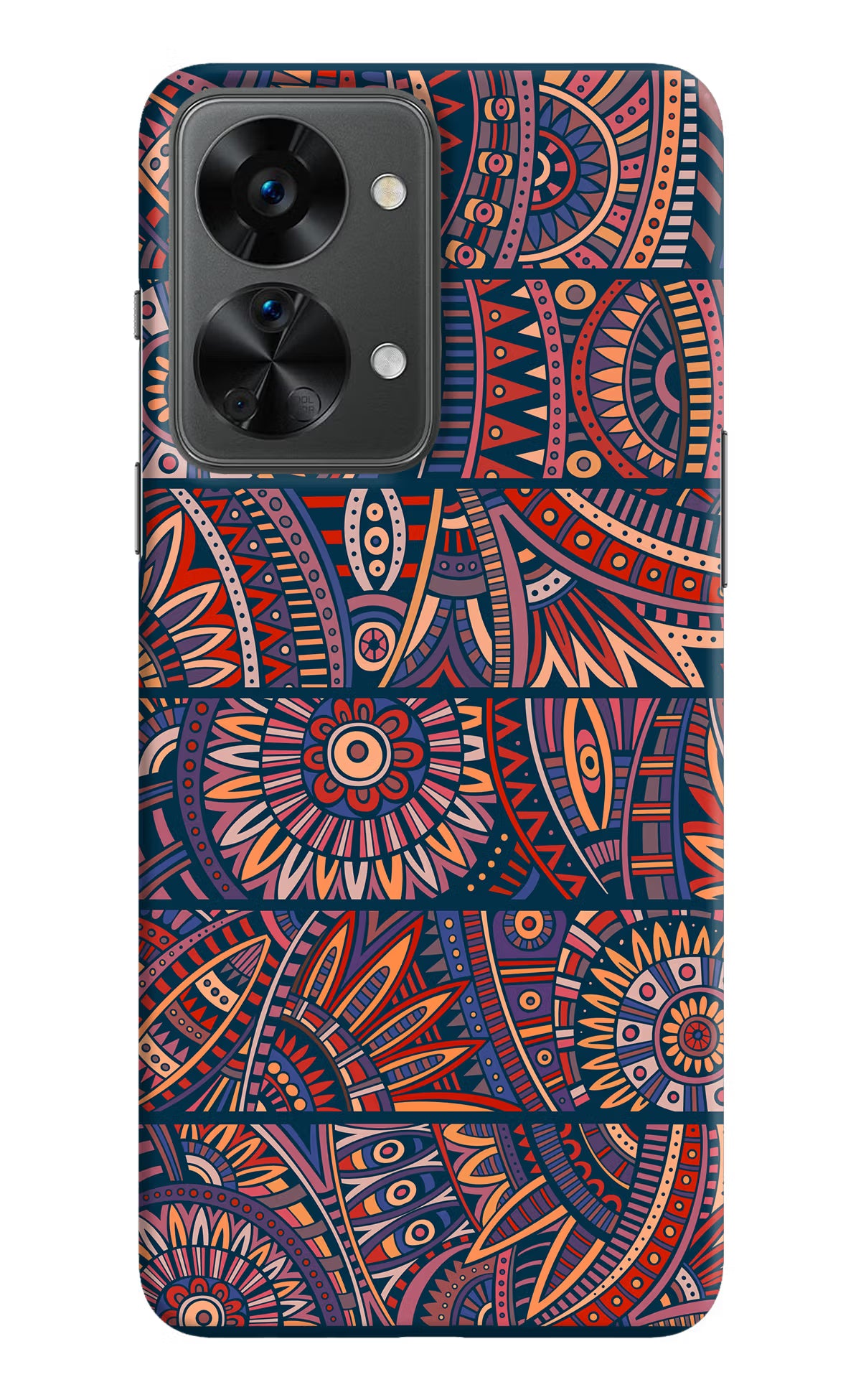 African Culture Design OnePlus Nord 2T 5G Hard Case Back Cover by Casekaro
