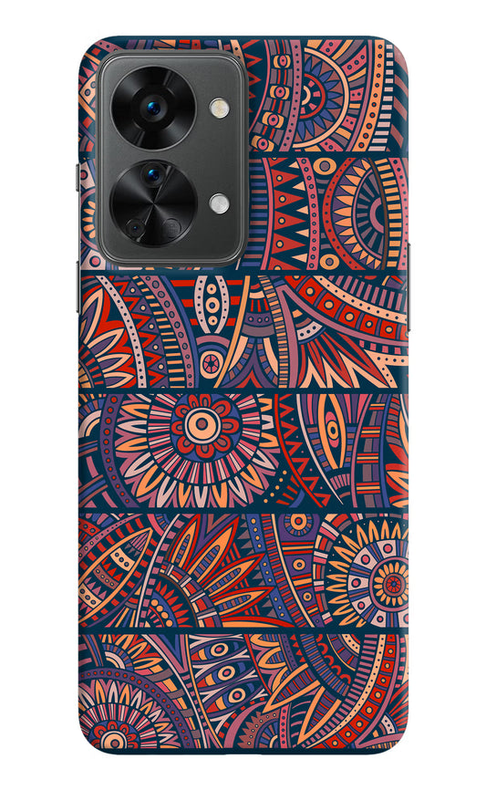 African Culture Design OnePlus Nord 2T 5G Hard Case Back Cover by Casekaro