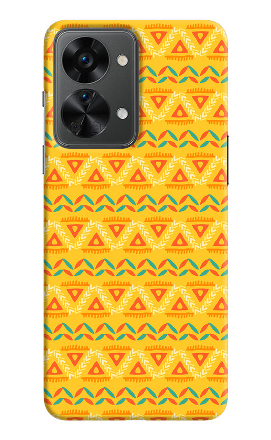 Tribal Pattern OnePlus Nord 2T 5G Hard Case Back Cover by Casekaro