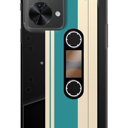 Cassette OnePlus Nord 2T 5G Hard Case Back Cover by Casekaro