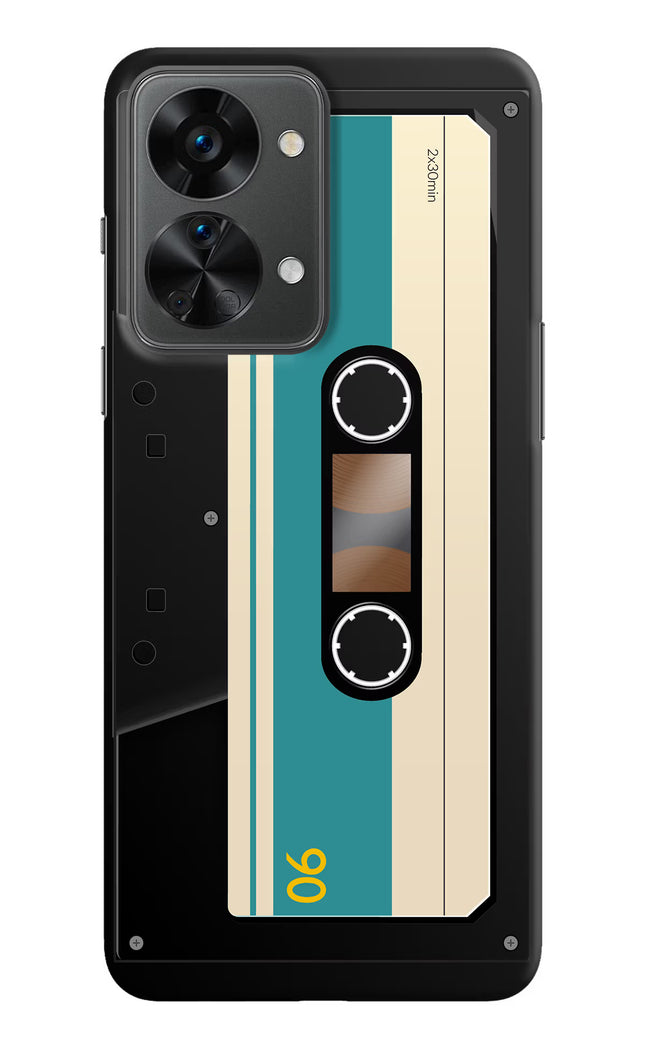 Cassette OnePlus Nord 2T 5G Hard Case Back Cover by Casekaro