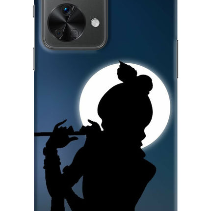 Shri Krishna Silhouette OnePlus Nord 2T 5G Hard Case Back Cover by Casekaro