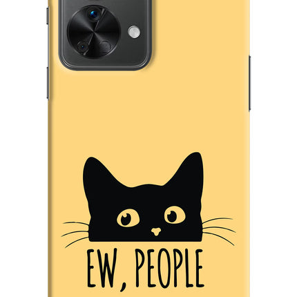Ew People Catitude OnePlus Nord 2T 5G Hard Case Back Cover by Casekaro