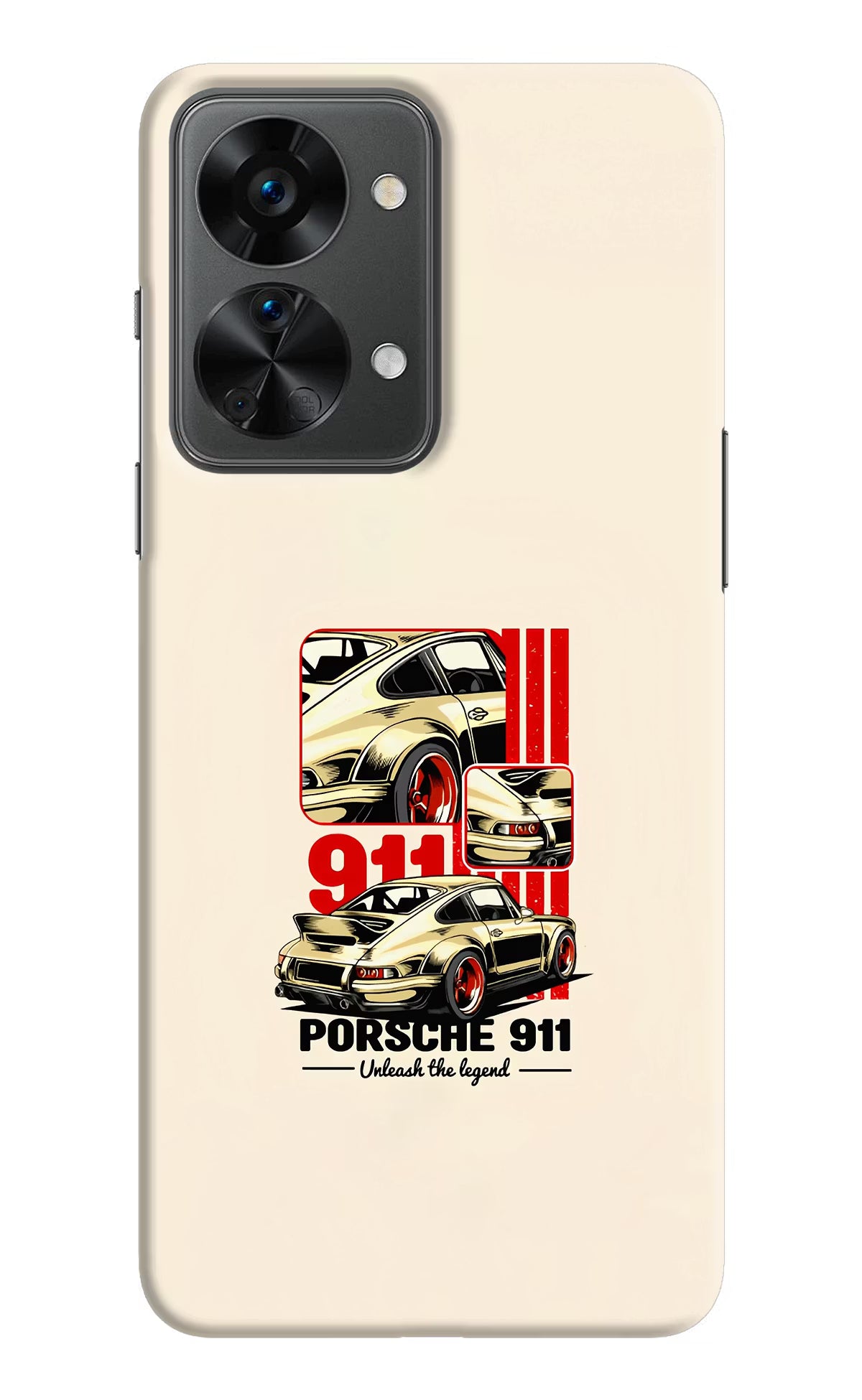 Classic Porsche 911 OnePlus Nord 2T 5G Hard Case Back Cover by Casekaro