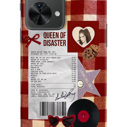 Queen of Disaster OnePlus Nord 2T 5G Hard Case Back Cover by Casekaro