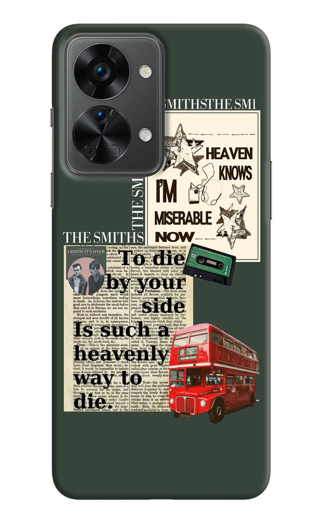 The Smiths OnePlus Nord 2T 5G Hard Case Back Cover by Casekaro