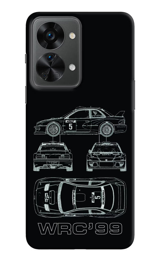 WRC'99 OnePlus Nord 2T 5G Hard Case Back Cover by Casekaro