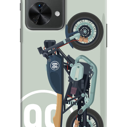 Classic Cafe Racer 99 OnePlus Nord 2T 5G Hard Case Back Cover by Casekaro