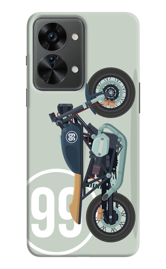 Classic Cafe Racer 99 OnePlus Nord 2T 5G Hard Case Back Cover by Casekaro