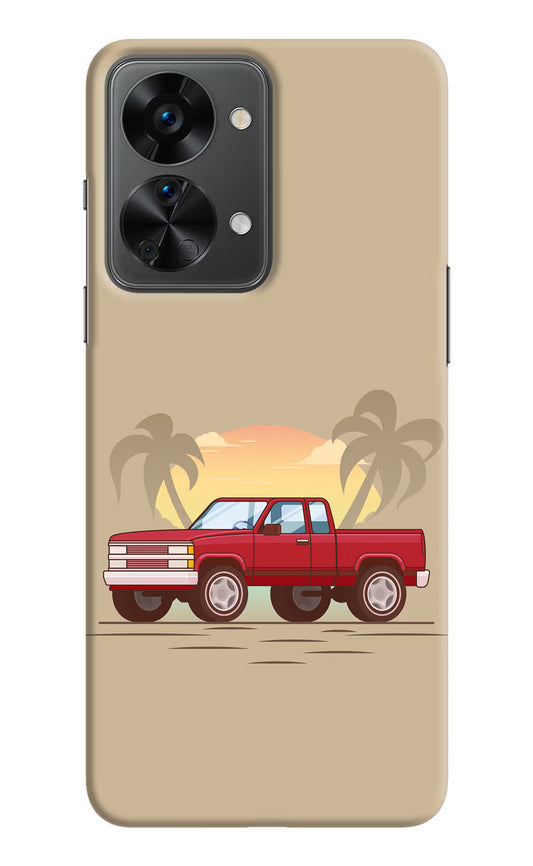 Desert Classic Drive OnePlus Nord 2T 5G Hard Case Back Cover by Casekaro