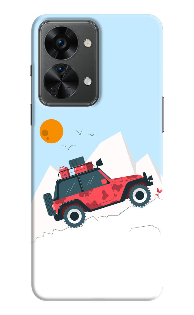 Mountain Trail Beast OnePlus Nord 2T 5G Hard Case Back Cover by Casekaro
