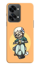 Undead Biker OnePlus Nord 2T 5G Hard Case Back Cover by Casekaro