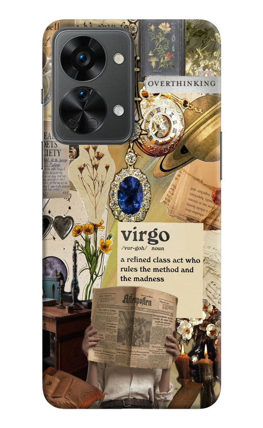 Virgo Zodiac OnePlus Nord 2T 5G Hard Case Back Cover by Casekaro