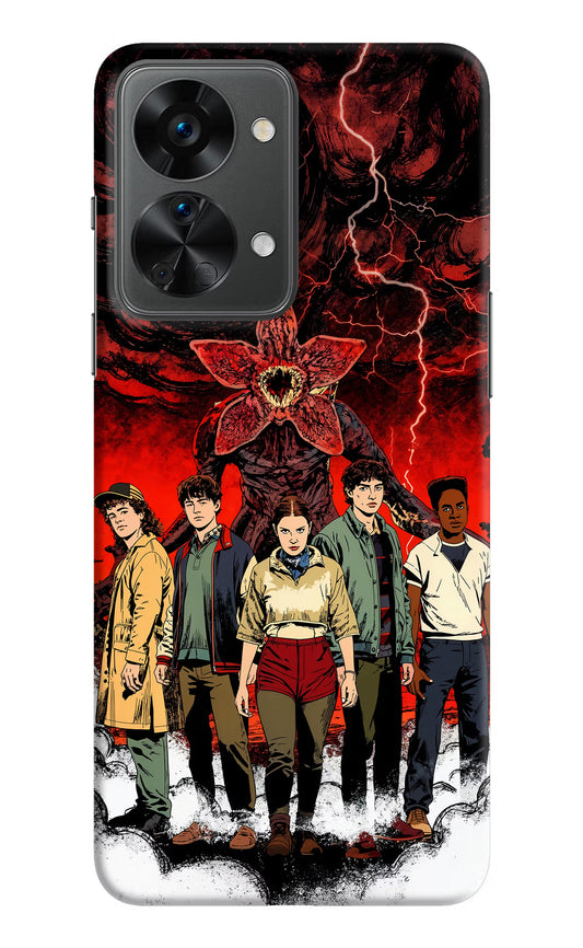 Ordinary Things Characters OnePlus Nord 2T 5G Hard Case Back Cover by Casekaro