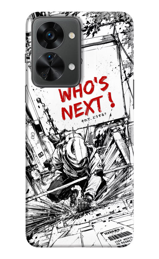 Who's Next OnePlus Nord 2T 5G Hard Case Back Cover by Casekaro