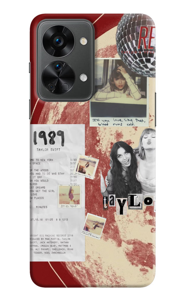 Taylor Swift OnePlus Nord 2T 5G Hard Case Back Cover by Casekaro