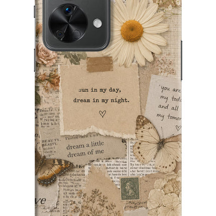 Vintage case OnePlus Nord 2T 5G Hard Case Back Cover by Casekaro