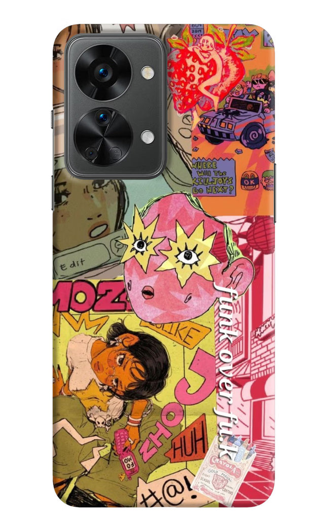 Funkover OnePlus Nord 2T 5G Hard Case Back Cover by Casekaro
