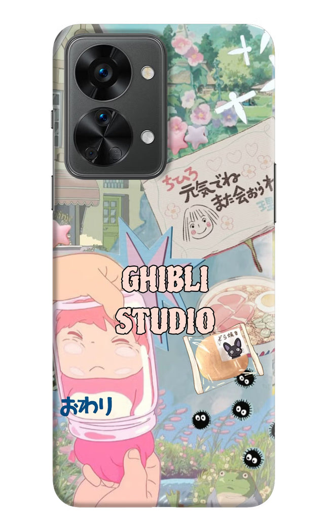 Studio Ghibli OnePlus Nord 2T 5G Hard Case Back Cover by Casekaro