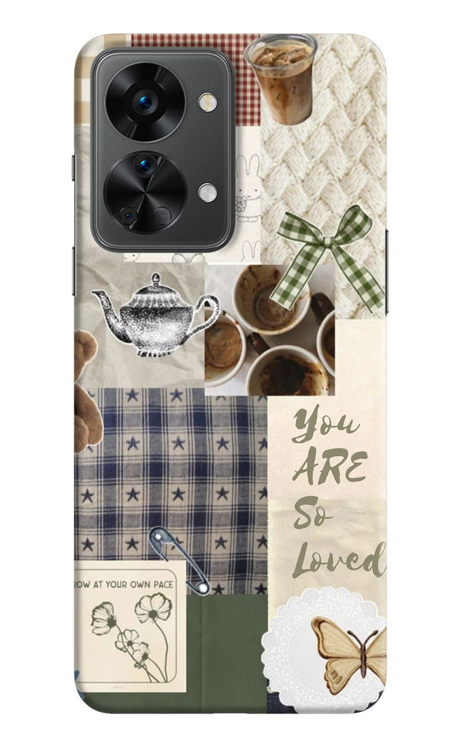 Cookie OnePlus Nord 2T 5G Hard Case Back Cover by Casekaro