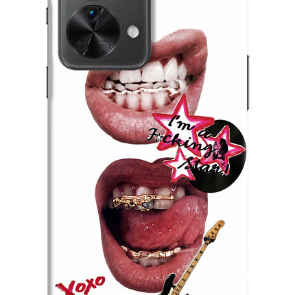 Rockstar OnePlus Nord 2T 5G Hard Case Back Cover by Casekaro