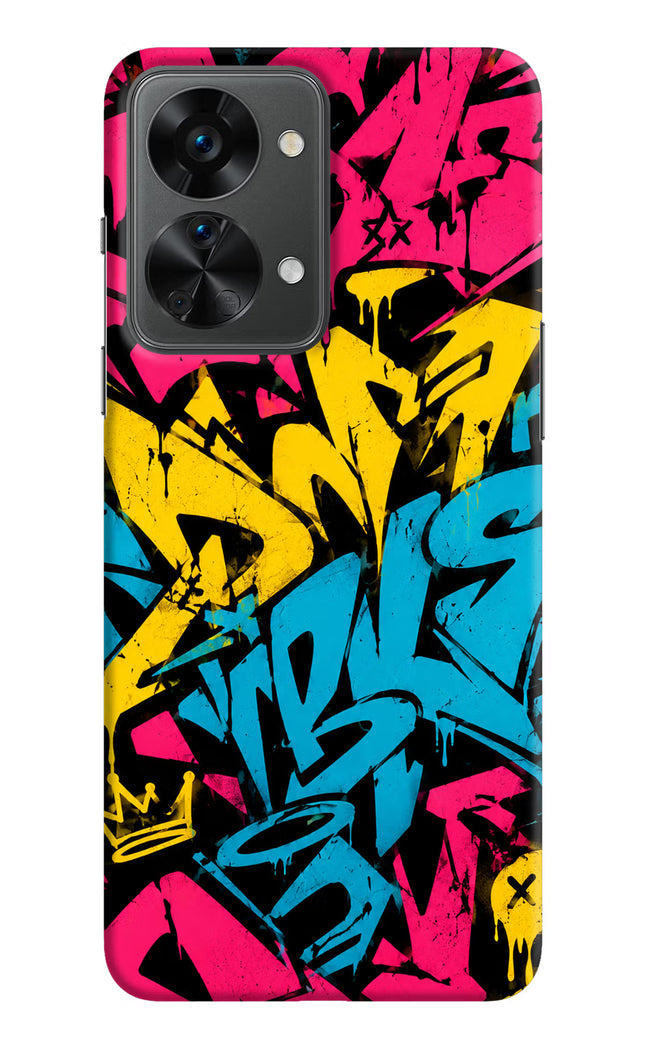 Graffiti Vibe OnePlus Nord 2T 5G Hard Case Back Cover by Casekaro