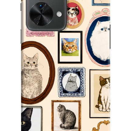 Mirror Cats OnePlus Nord 2T 5G Hard Case Back Cover by Casekaro