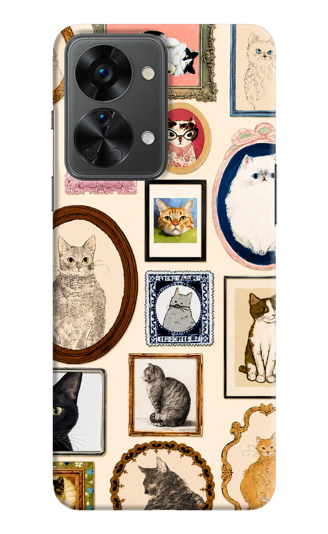 Mirror Cats OnePlus Nord 2T 5G Hard Case Back Cover by Casekaro
