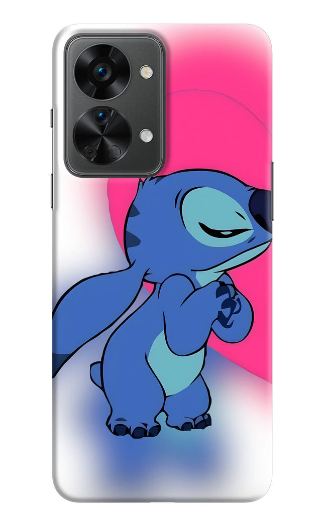 Stitch Hug OnePlus Nord 2T 5G Hard Case Back Cover by Casekaro