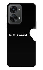 This World OnePlus Nord 2T 5G Hard Case Back Cover by Casekaro