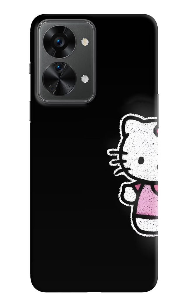 Kitty Charm OnePlus Nord 2T 5G Hard Case Back Cover by Casekaro
