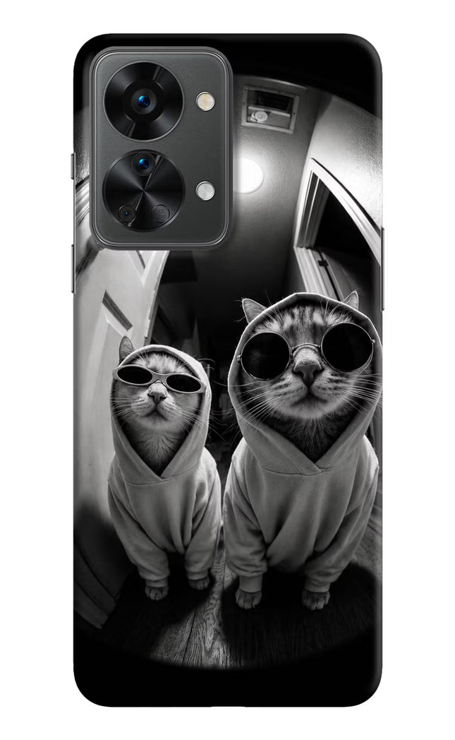 Hood Cats OnePlus Nord 2T 5G Hard Case Back Cover by Casekaro