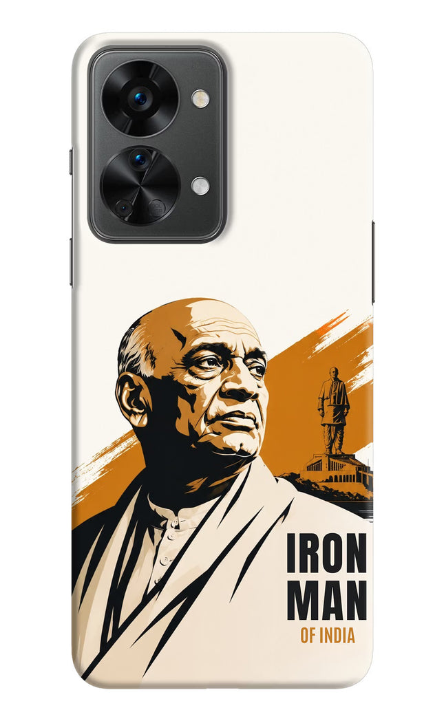 Sardar Patel Iron Will OnePlus Nord 2T 5G Hard Case Back Cover by Casekaro