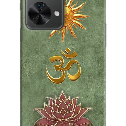 Om & Lotus OnePlus Nord 2T 5G Back Cover