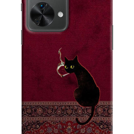 Midnight Cat OnePlus Nord 2T 5G Back Cover