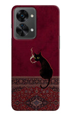 Midnight Cat OnePlus Nord 2T 5G Back Cover