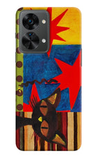 Pop Cat OnePlus Nord 2T 5G Back Cover