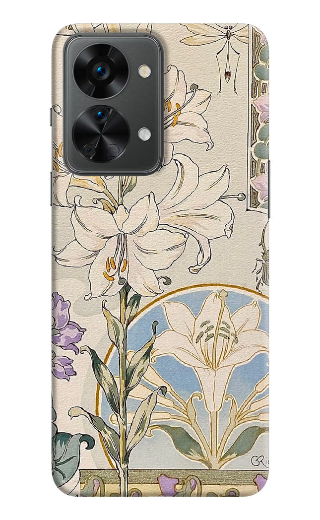 White Lily OnePlus Nord 2T 5G Back Cover