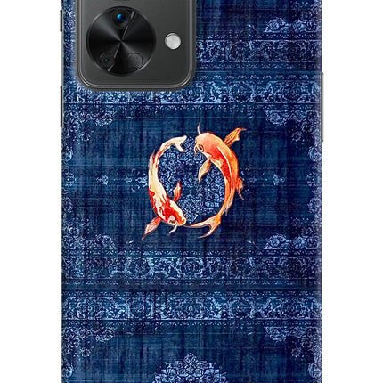 Koi Blue OnePlus Nord 2T 5G Back Cover
